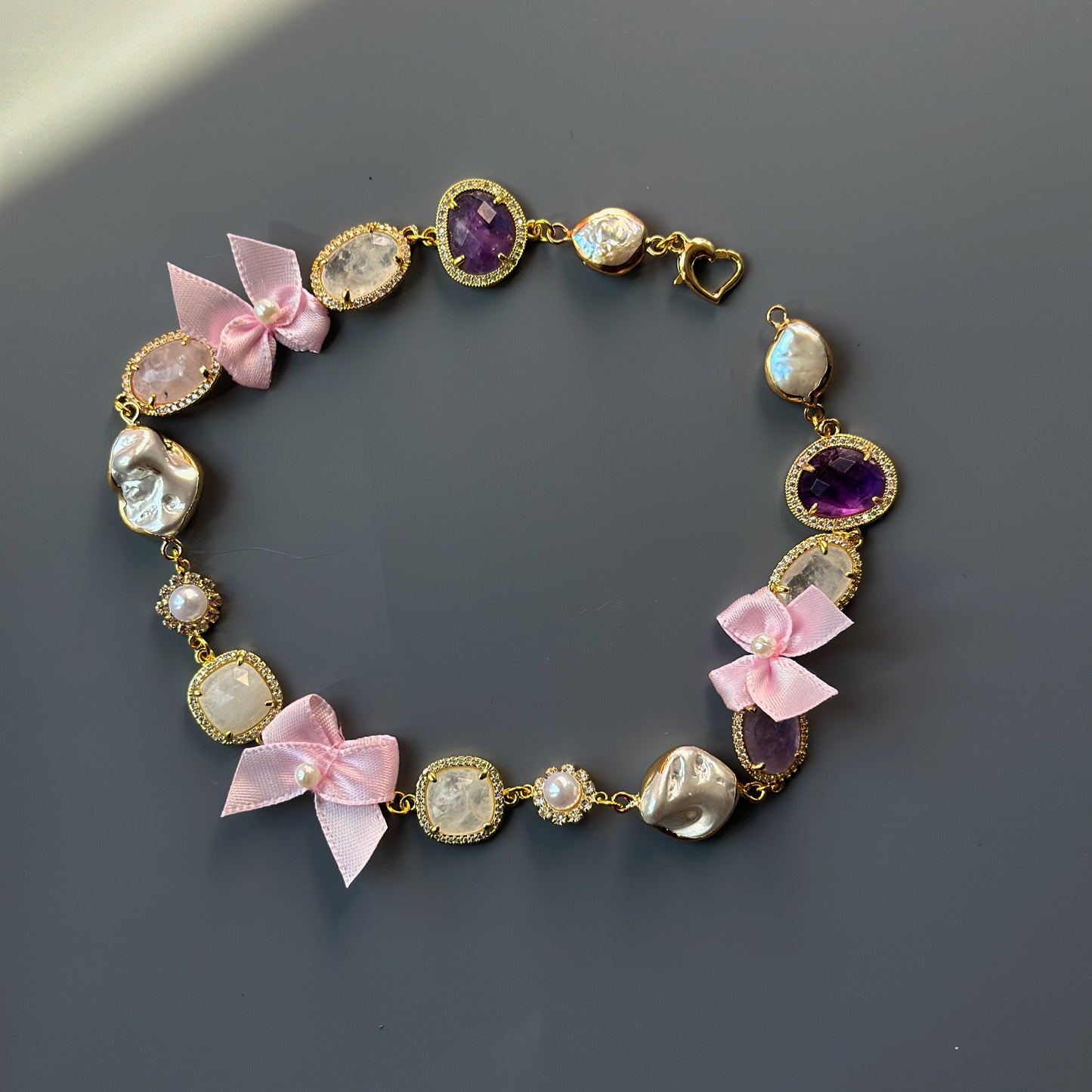 Amelia Necklace/Bracelet 24KGF - MADE TO ORDER