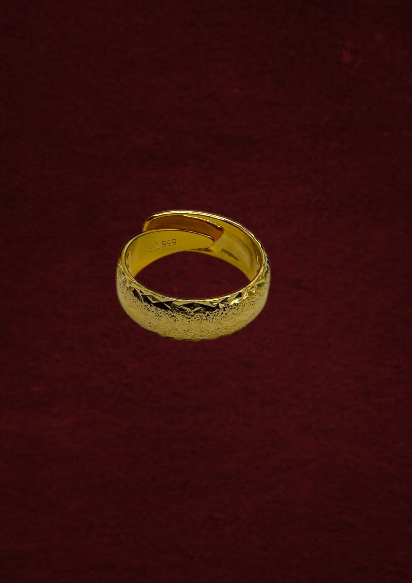 Jabari Ring 24KGF - Adjustable