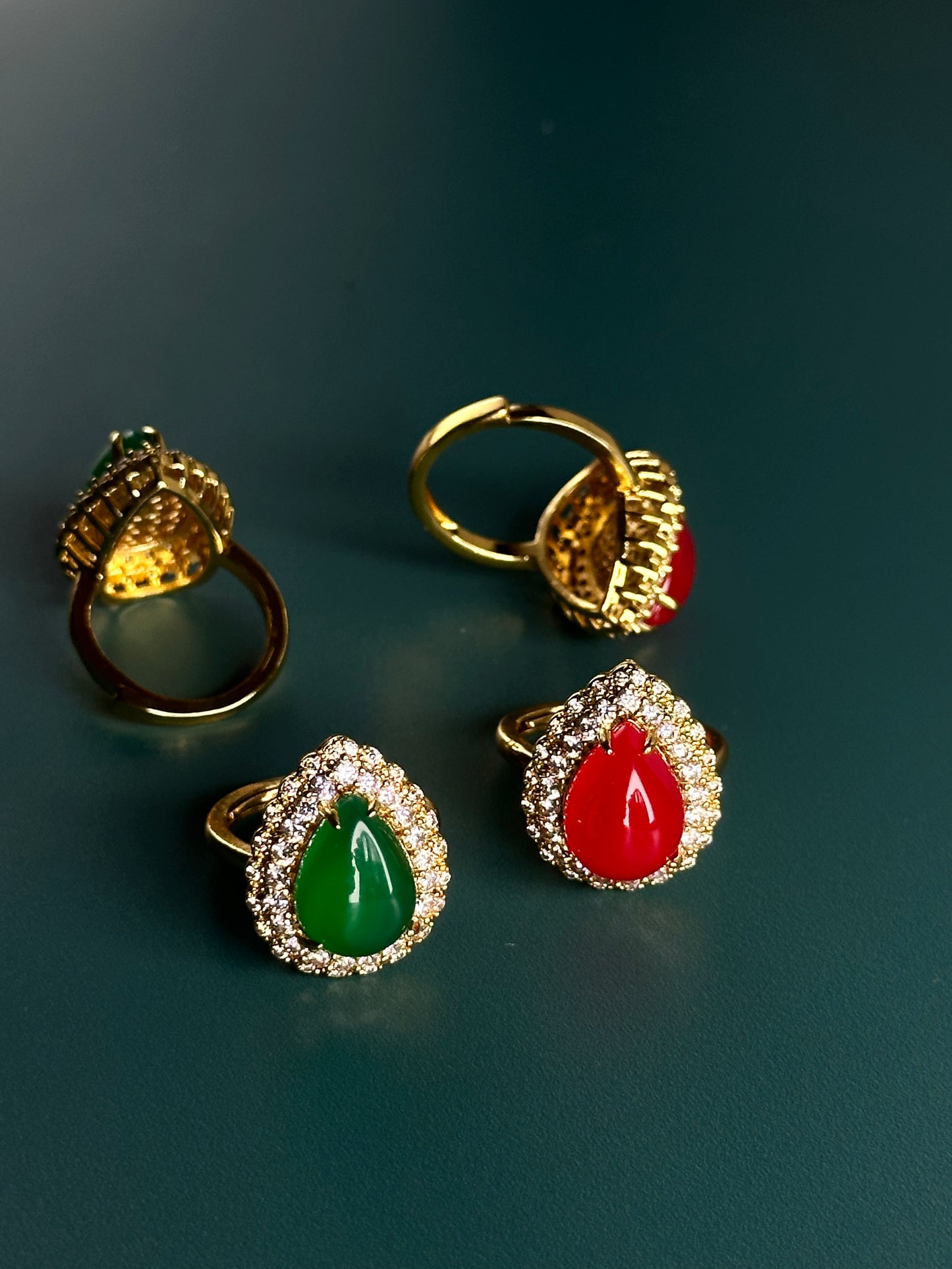 Amira Ring 24KGP - Adjustable