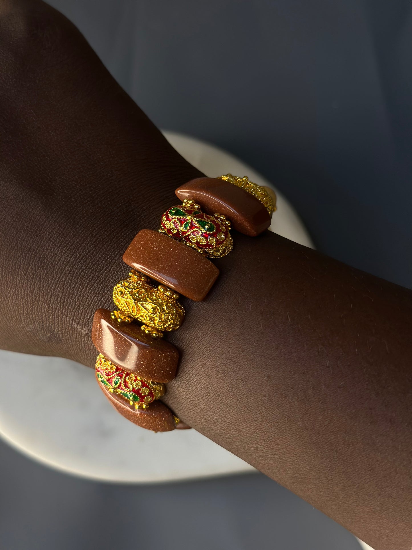 Zanzi Bracelet 24KGP
