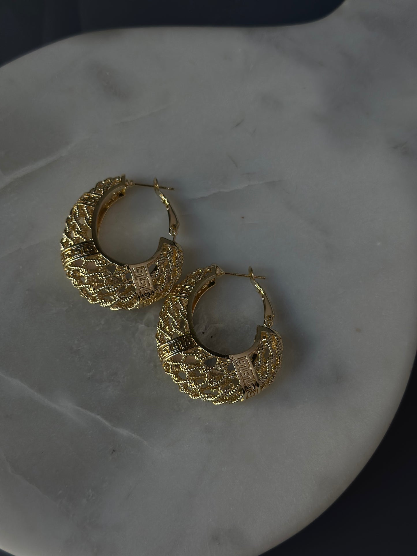 Tantine Hoops 24KGP