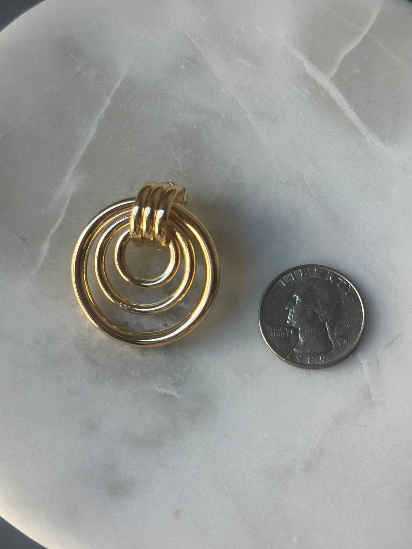 Debbie Earring 24KGP