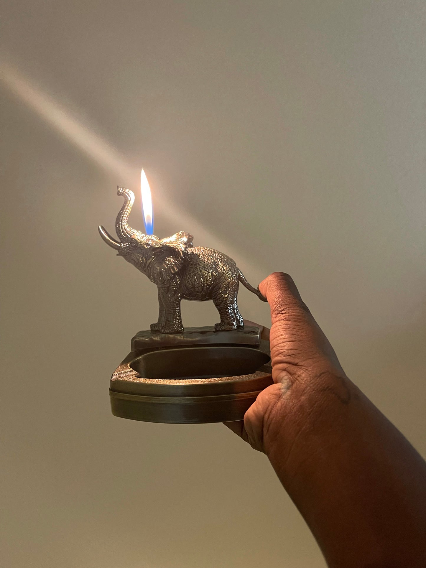 Baby Elephant Lighter Ashtray