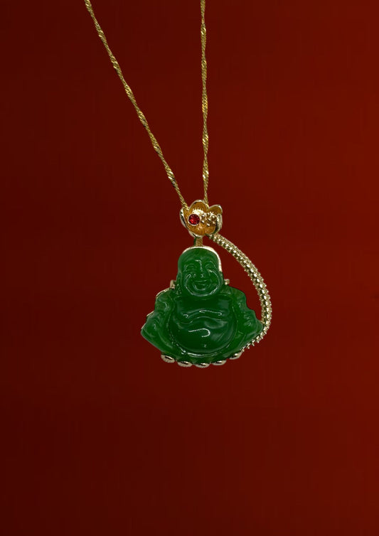 Laughing Buddha Necklace