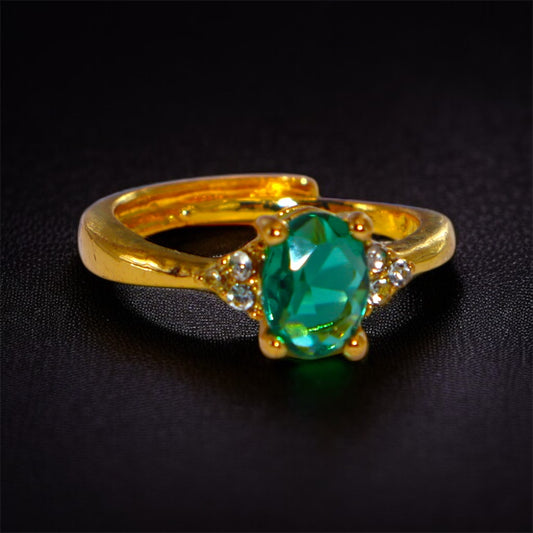 Sona Ring 24KGF - Adjustable