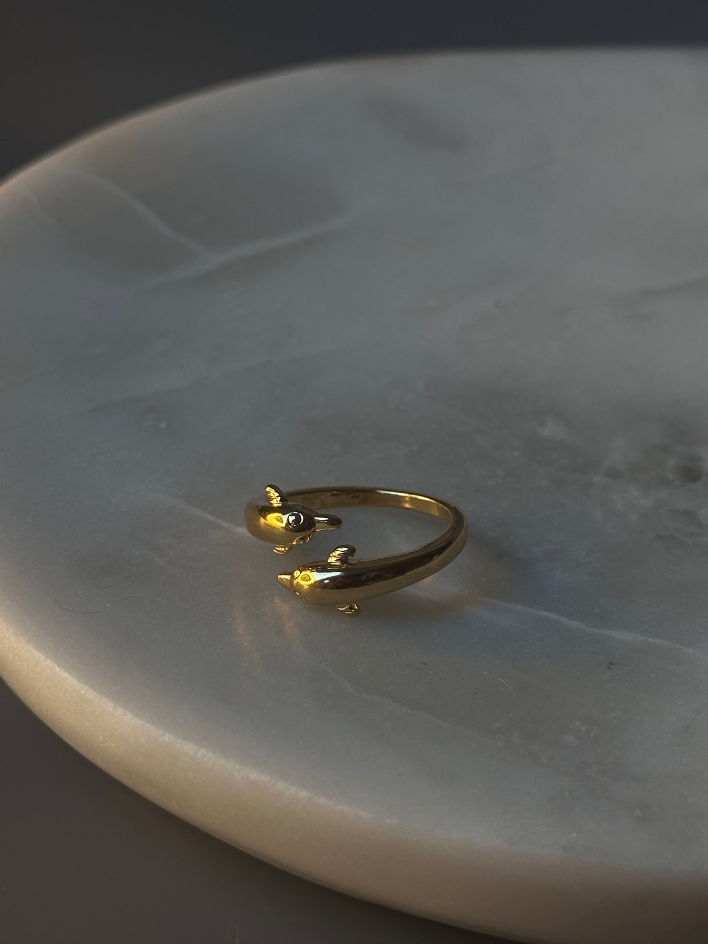 1997 Dolphin Ring 24KGP