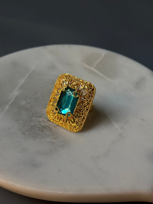 Ocean Goddess Ring (adjustable)