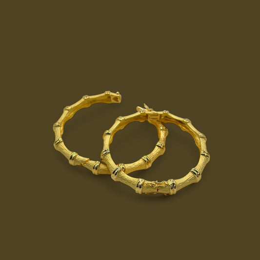 Safiyah Bangle (Solid 24KT GF)