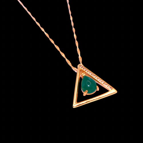 Triad Necklace 18KGP