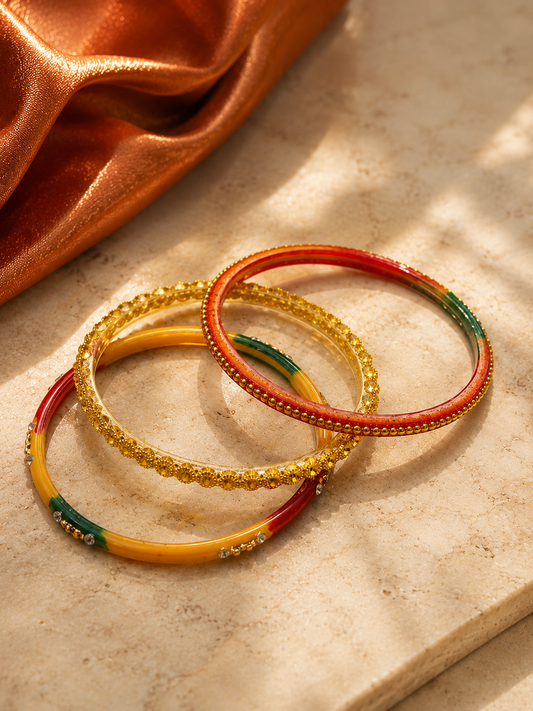 Mombasa Bangle Set - 3pc