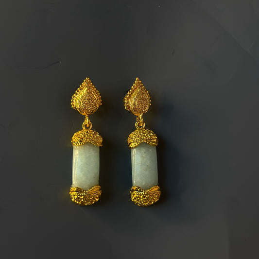 Arusha Earrings 24KGP