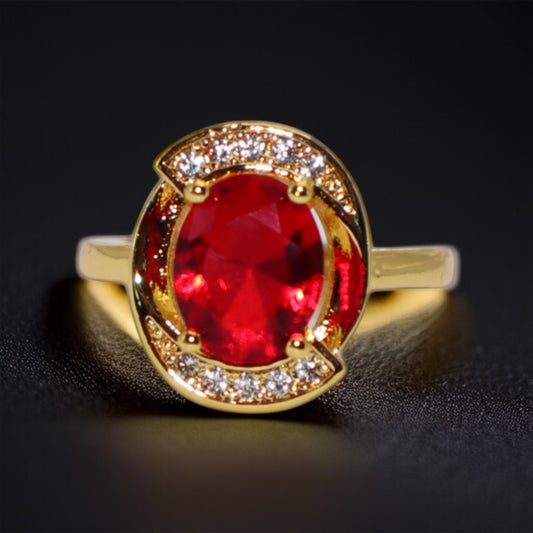 Yuwadi Ring 24KGF - Adjustable