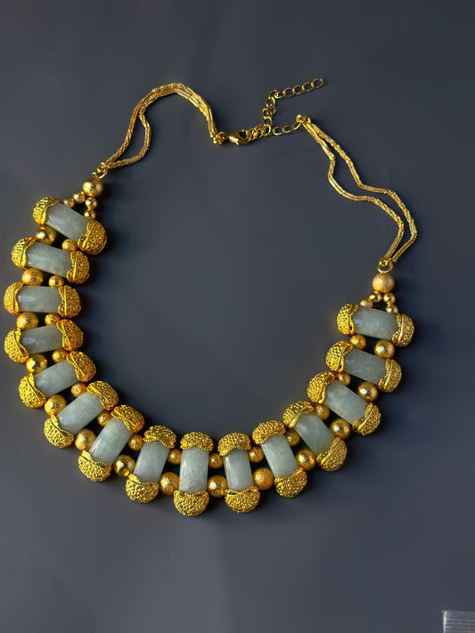 Arusha Necklace 24KGP