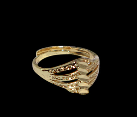 Bronx ring 24KGF - Adjustable