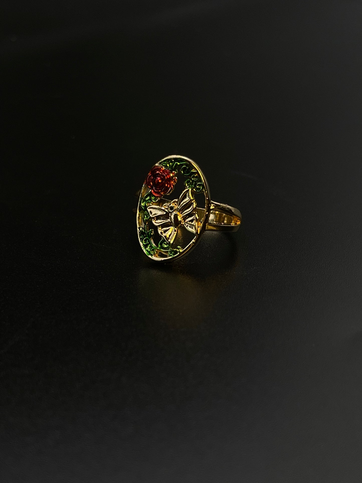 Mariposa Rose ring