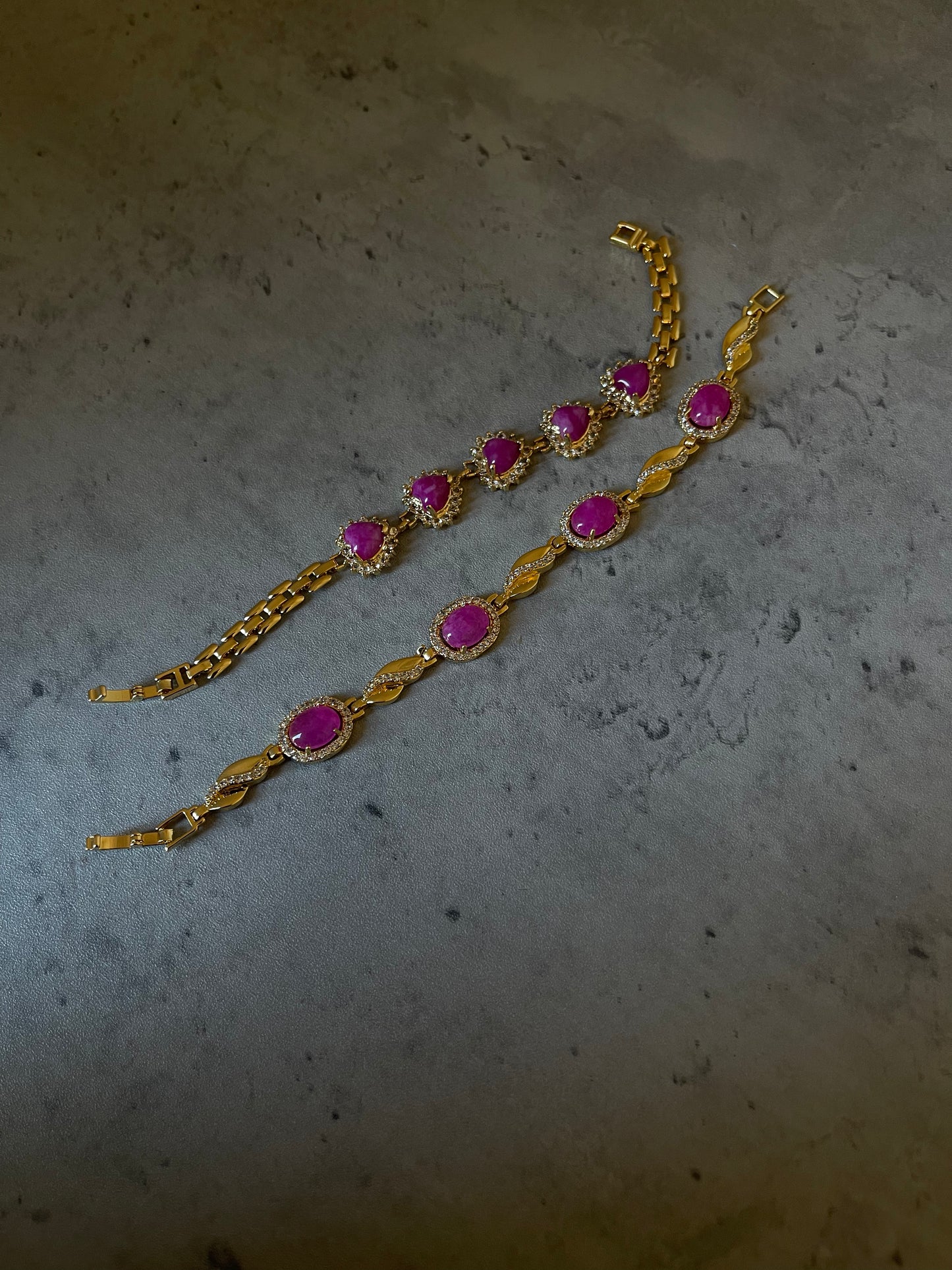 Vintage Pink bracelet