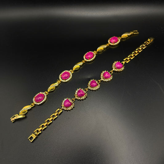 Vintage Pink bracelet