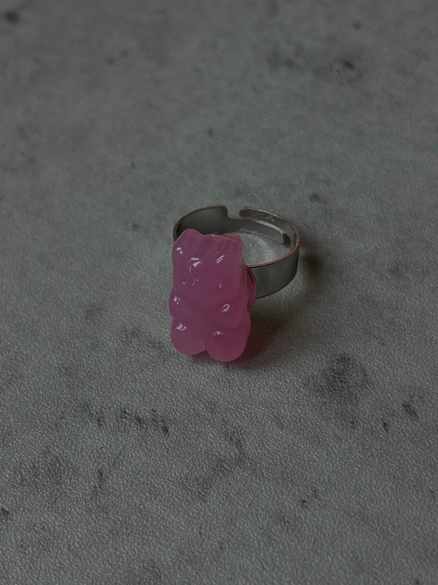 2005 Teddy ring (Pink/Mint Green)