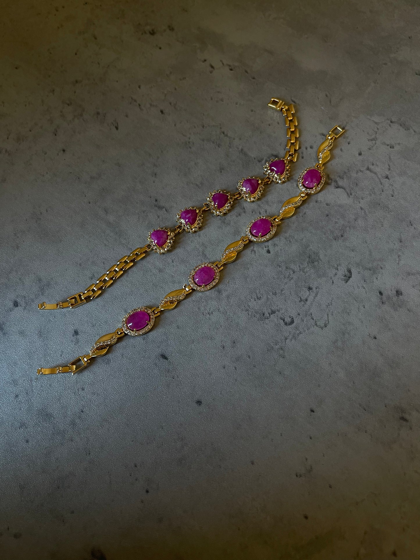 Vintage Pink bracelet